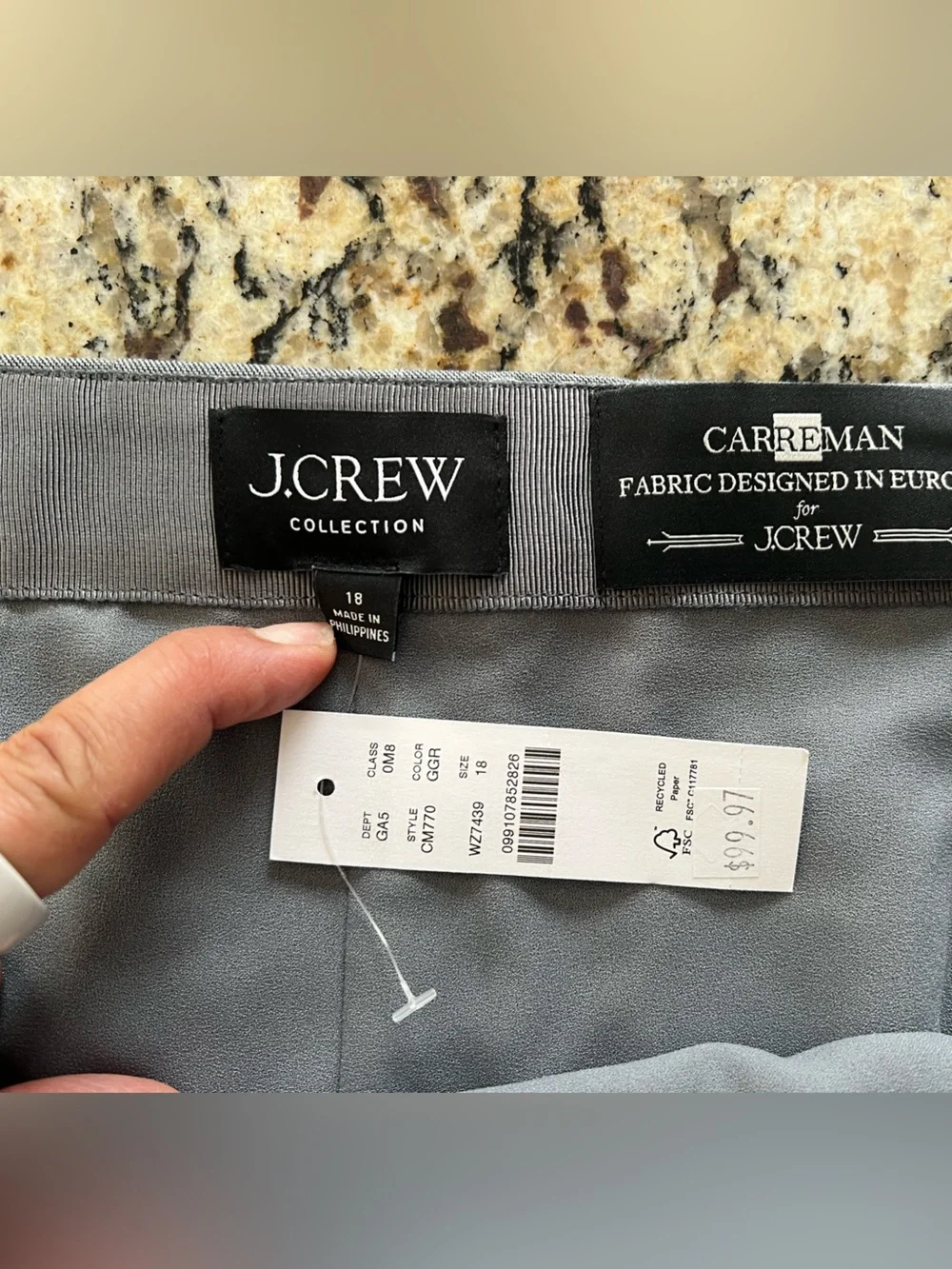 J. Crew viscose campus effortlessly